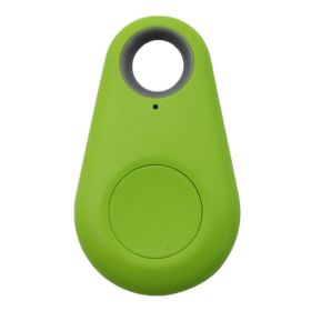 1pc Smart Mini GPS Finder BT Tracer Pet Kids GPS Locator Tag Alarm Wallet Key Tracker (Color: Green, size: one-size)